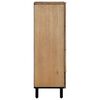vidaXL Highboard Brown 60x33x100 cm Solid Wood Mango
