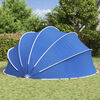 vidaXL Pool Dome Folding Manual Green 500 x 500 x 236 cm