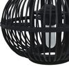vidaXL Pendant Lamp Black Willow 40 W 30x22 cm Globe E27