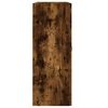 vidaXL Wall Mounted Cabinet Smoked Oak 69.5x34x90 cm Engineered Wood