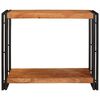 vidaXL Console Table Brown 90 x 33 x 75 cm Solid Acacia Wood