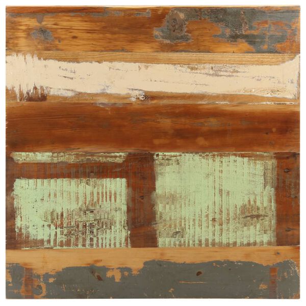vidaXL Bistro Table Square 50x50x75 cm Solid Reclaimed Wood