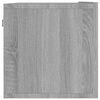 vidaXL TV Wall Cabinet Grey Sonoma 120x30x30 cm Engineered Wood