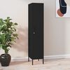 vidaXL Locker Cabinet Black 35x46x180 cm Steel