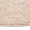 vidaXL Anti-slip Shaggy Rug Cream 160 x 160 cm PP