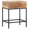 vidaXL Side Table | Brown | Solid rough mango wood | Small | Durable