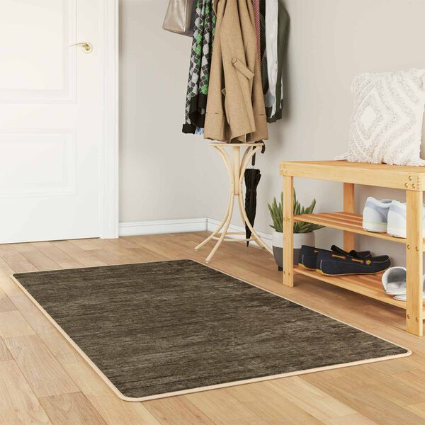 vidaXL Rug Runner MARSA Forest Green 200 x 100 cm Polyester and PVC