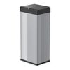 Hailo Waste Bin "Big-Box Swing" Size XL 52 L Silver 0860-221