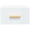 vidaXL Wall-mounted Bedside Cabinets 2 pcs White 35x35x20 cm
