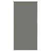 vidaXL Roller Blind Blackout Grey 80x175 cm Fabric Width 75.7 cm Polyester