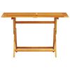 vidaXL Garden Dining Set Folding 5 pcs Brown Solid acacia wood