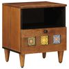 vidaXL Bedside Cabinet Brown 40 x 33 x 46 cm Solid Mango Wood