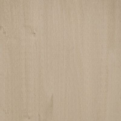 vidaXL CD Cabinet HAMAR Honey Brown 45x18x100 cm Solid Wood Pine