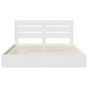 vidaXL Storage Bed with Headboard White 180 x 200 cm Engineered Wood