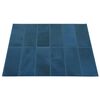 vidaXL Rectangular Tile 10 pcs Blue 29 x 23 x 0.08 cm