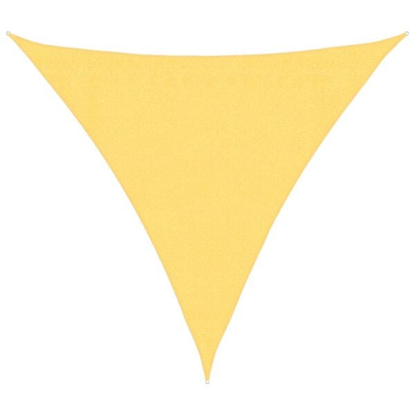 vidaXL Sunshade Sail 160 g/m&sup2; Beige 3x3x3 m HDPE