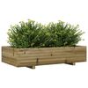 vidaXL Garden Planter 110x60x26.5 cm Impregnated Wood Pine