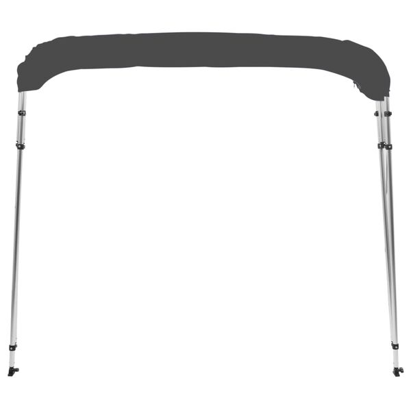vidaXL 4 Bow Bimini Top Anthracite 243x210x137 cm