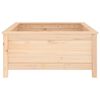 vidaXL Garden Planter 82.5x82.5x39 cm Solid Wood Pine
