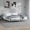 vidaXL Bed Frame without Mattress Concrete Grey 160x200 cm