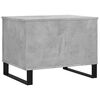 vidaXL Coffee Table Concrete Grey 60x44.5x45 cm Engineered Wood