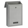 Practo Garden Mailbox Dublin Silver
