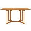 vidaXL Folding Butterfly Garden Table 150x90x75 cm Solid Wood Teak