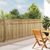 vidaXL Bamboo Fence Natural 600 x 125 cm Bamboo