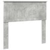 vidaXL Headboard Concrete Grey Engineered wood