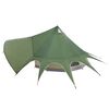 vidaXL Teepee Tent with Roof Green and Grey 415 x 415 x 247 cm