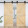 vidaXL Door NARVIK 70x210 cm Solid Wood Pine
