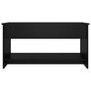 vidaXL Coffee Table Black 102x50x52.5 cm Engineered Wood