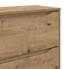 vidaXL Storage Cabinets 2 pcs Artisan Oak 60 x 48 x 105 cm