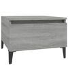 vidaXL Side Tables 2 pcs Grey Sonoma 50x46x35 cm Engineered Wood