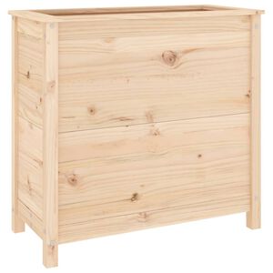 vidaXL Garden Planter 82.5x40x78 cm Solid Wood Pine