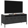 vidaXL TV Cabinet Black 101.5x39x43.5 cm Cold-rolled Steel