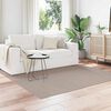 vidaXL Area Rugs Square Beige 120 x 120 cm