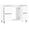 vidaXL Bathroom Cabinet White 80x33x60 cm Engineered Wood