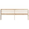vidaXL Headboard with Shelves 180 cm Solid Wood Pine