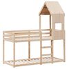 vidaXL Bunk Bed without Mattress 75x190 cm Small Single Solid Wood Pine