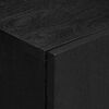 vidaXL Sideboard Black 60x33x75 cm Engineered Wood