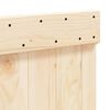 vidaXL Headboard 140x104 cm Solid Wood Pine
