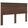 vidaXL Headboard Brown Oak Engineered wood