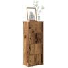 vidaXL Bookcase Old Wood 40x24x102 cm Engineered Wood