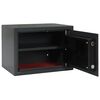 vidaXL Digital Safe with Lock Dark grey 35 x 25 x 25 cm Steel