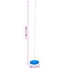 vidaXL Plate Swing 200 cm Blue