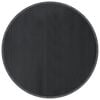 vidaXL Rug Round Grey 100 cm Bamboo