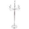 vidaXL Candle Holder Silver 32 x 32 x 79.5 cm Aluminium