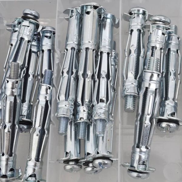40 pcs Molly Bolt/Wall Anchor Assortment Kit