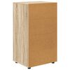 vidaXL Storage Cabinets 2 pcs Sonoma Oak 60 x 48 x 105 cm